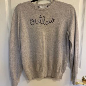 Lingua Franca crew neck sweater “Outlaw”